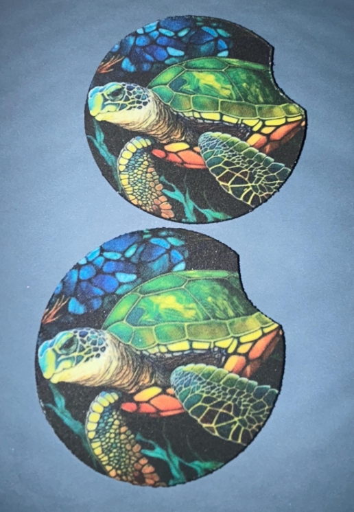 Car Coasters - Turtle