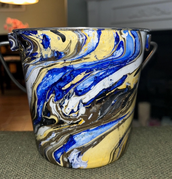 2qt Stainless Steel Flat Sided Water Bucket Ready to Ship