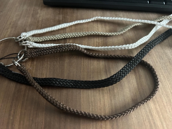 Nylon Braided Show Choke Collar