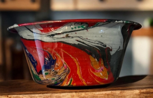 1 cup (8oz) Stainless Steel Dog Bowl