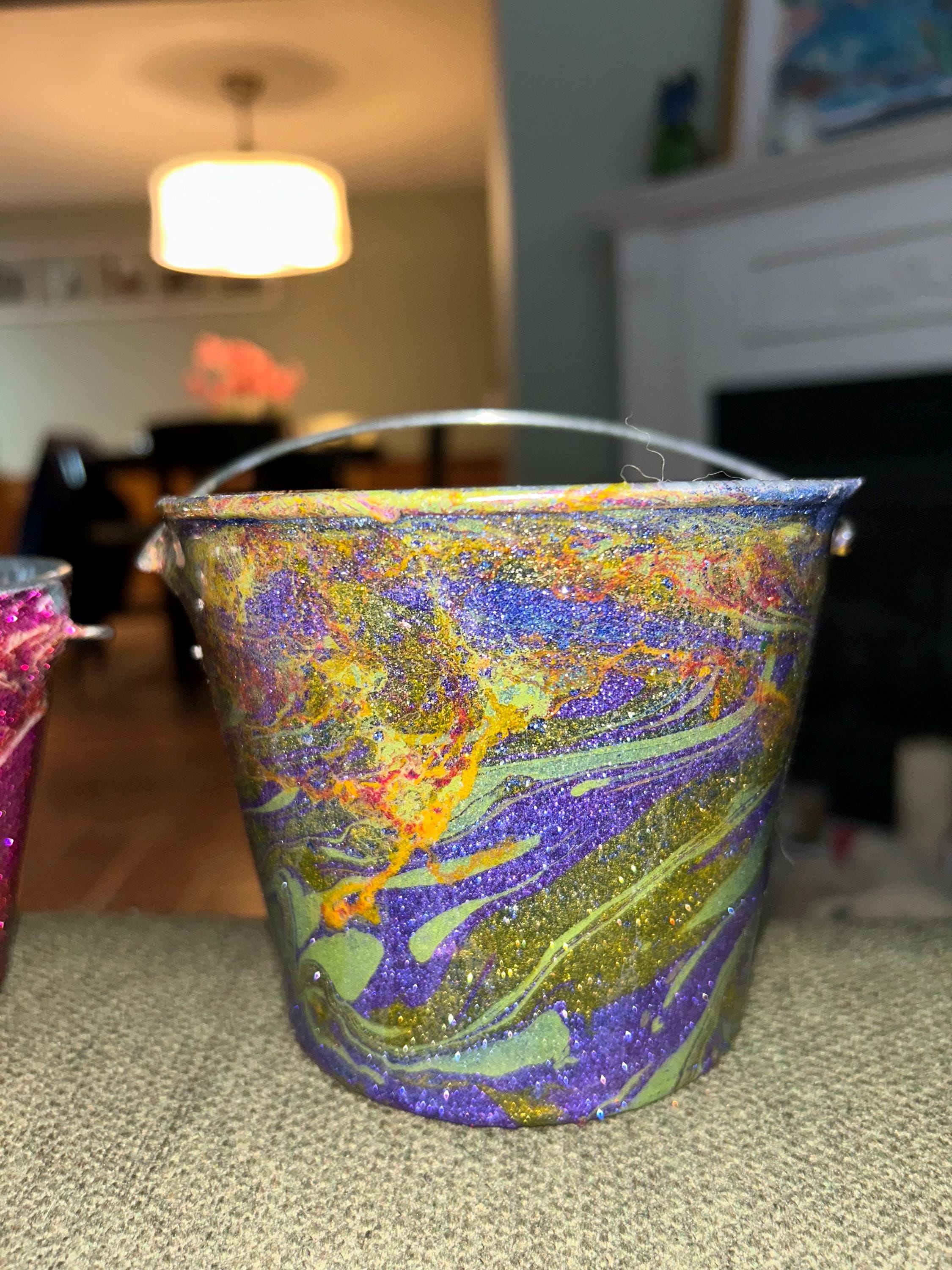 1qt Galvanized Water Bucket Ready to Ship