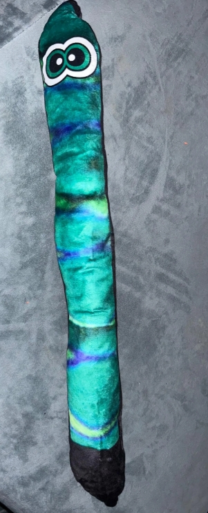 Squeaky Snake Dog Toy