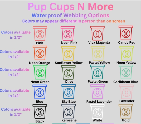 Slip Lead - 1/2" Biothane/Waterproof Webbing