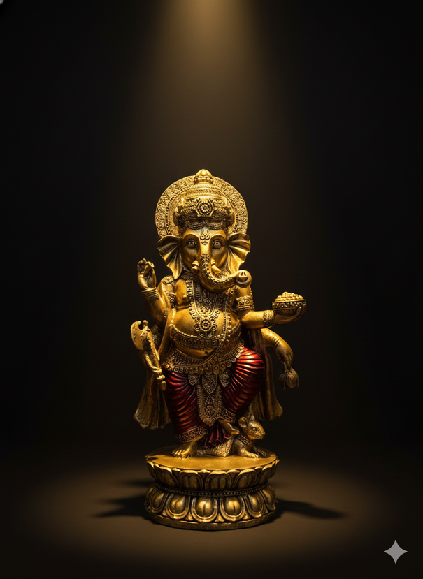 Ganesh Idol Brass Statue