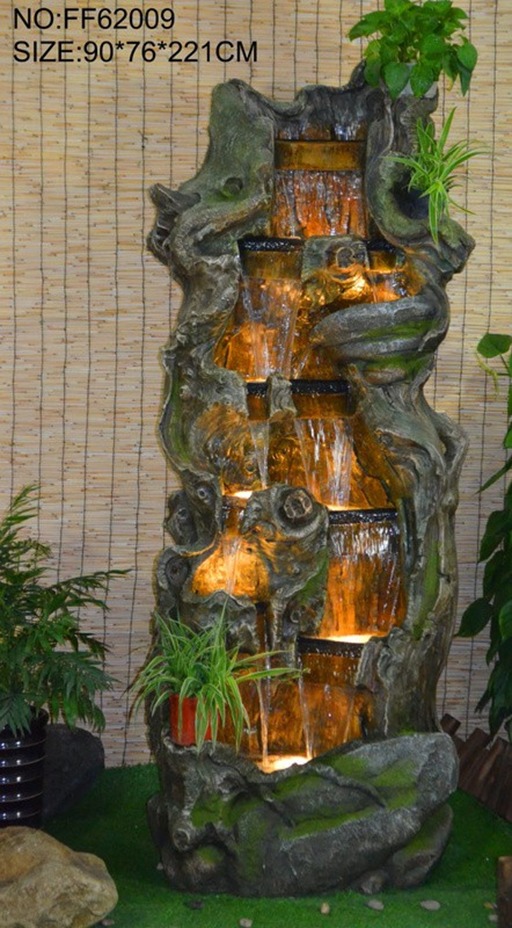 Decorative Cascading Water Fountain
