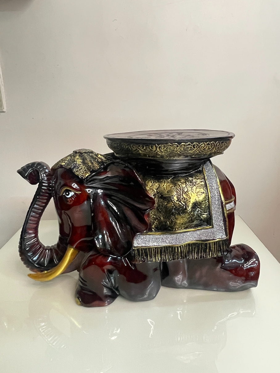 Decorative Elephant Side Table