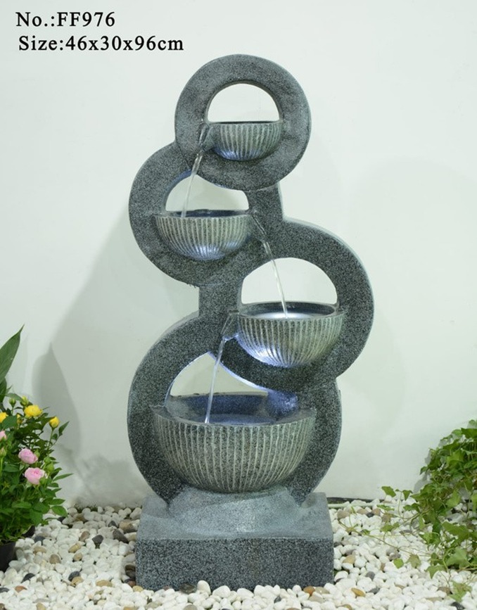 Modern LED Garden Fountain