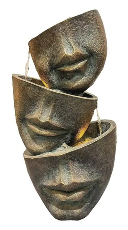 Modern Artistic Face Fountain