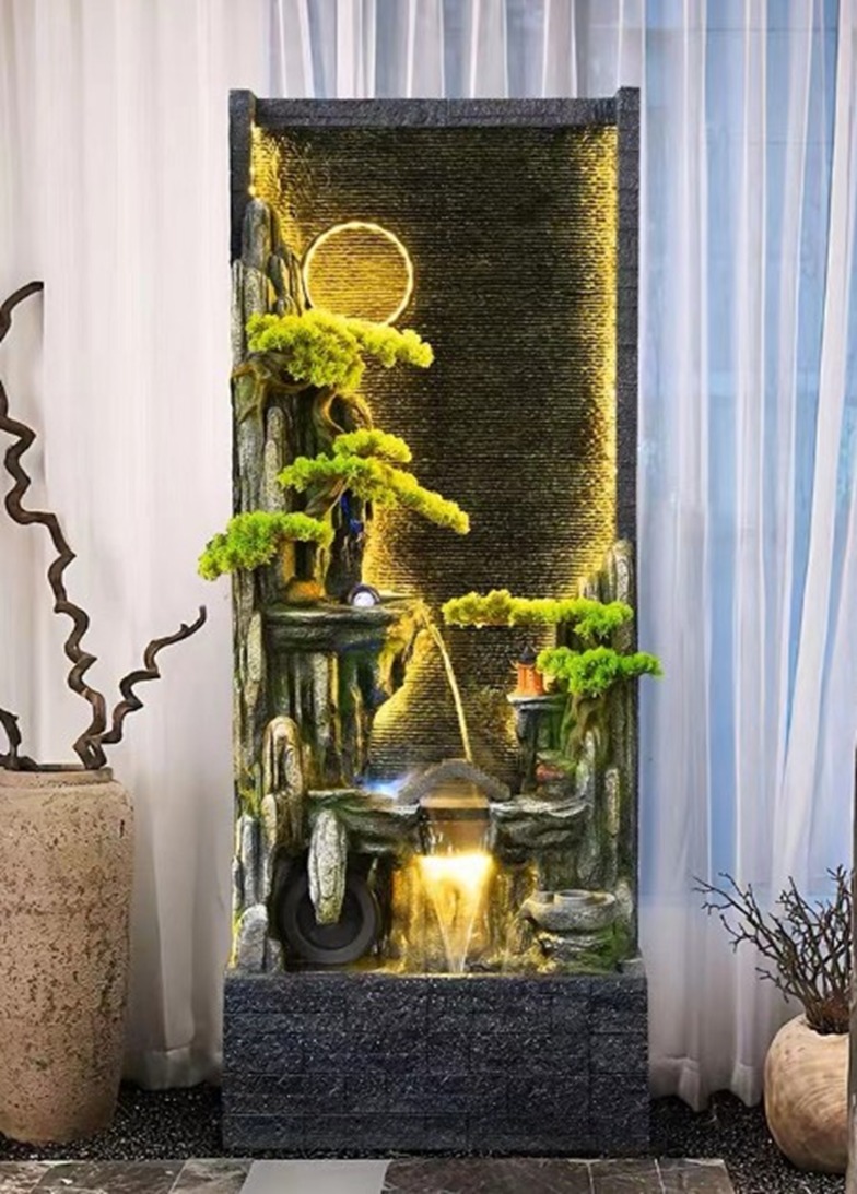 Indoor LED Water Fountain Decor