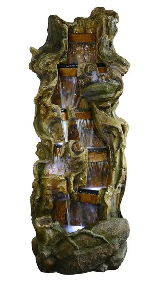 Rustic Cascade Fountain