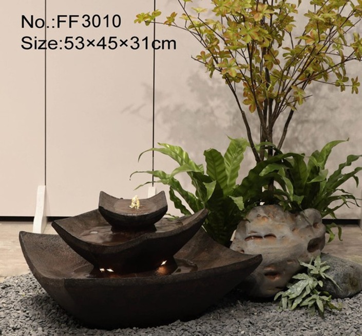 Modern Cascading Water Fountain