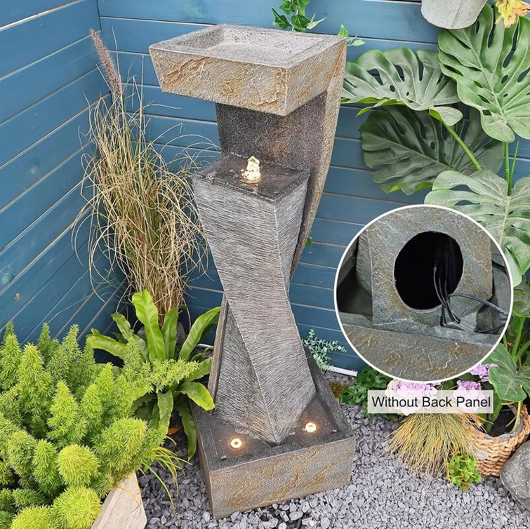 Modern Outdoor Water Fountain