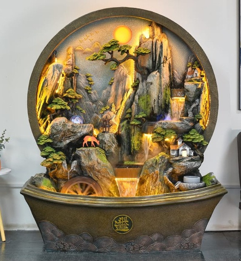 Zen Mountain Indoor Fountain