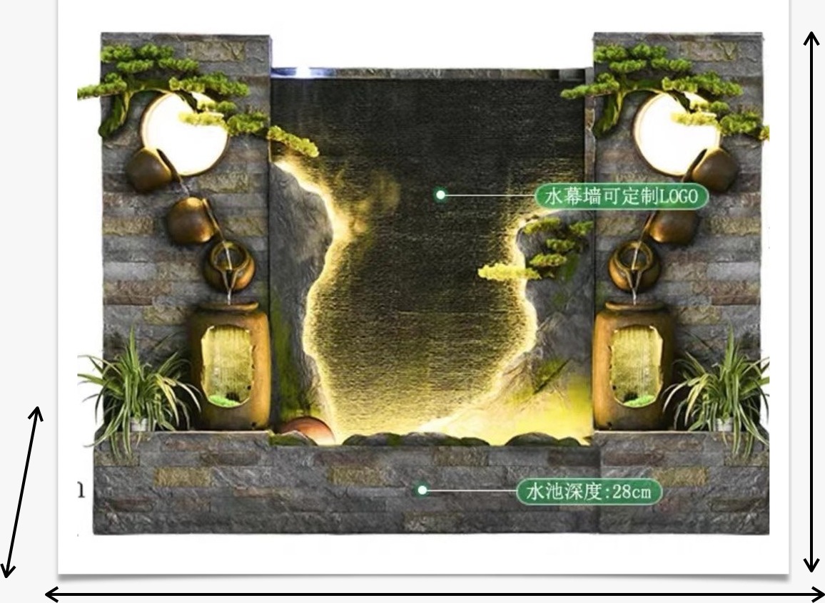 Indoor Decorative Fountain Wall