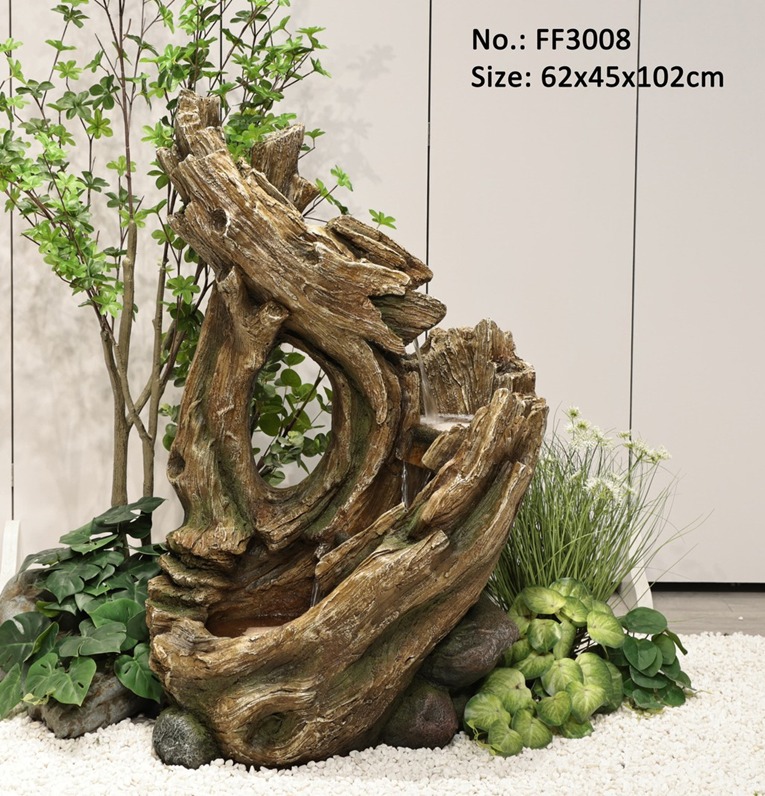 Decorative Driftwood Fountain