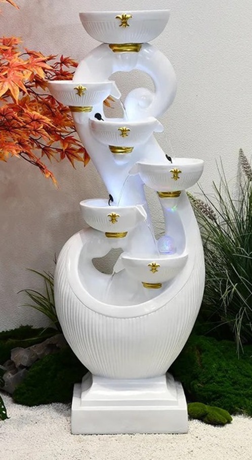Modern Cascading Fountain