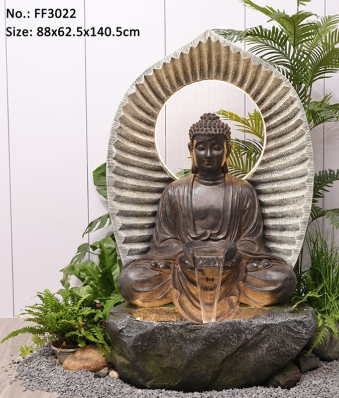 Buddha Water Fountain Statue