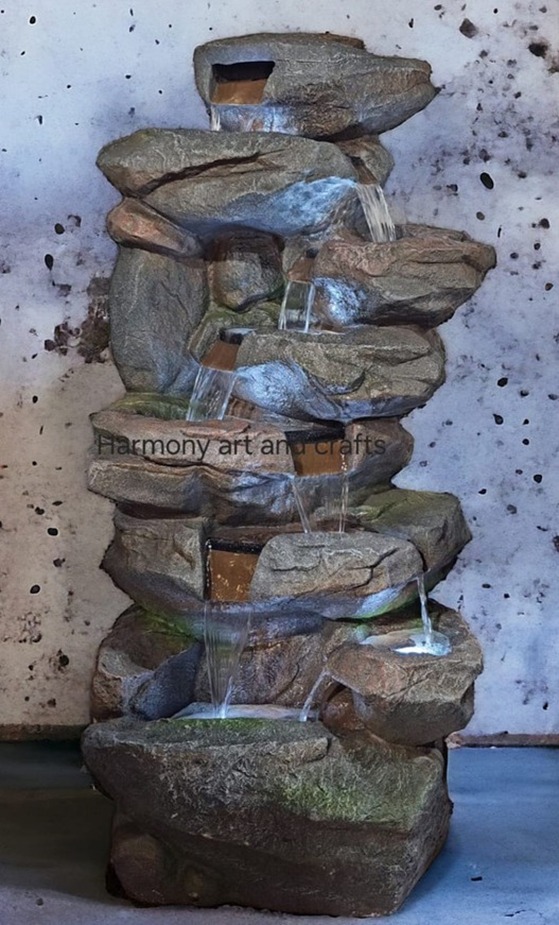 Rock Cascade Water Fountain