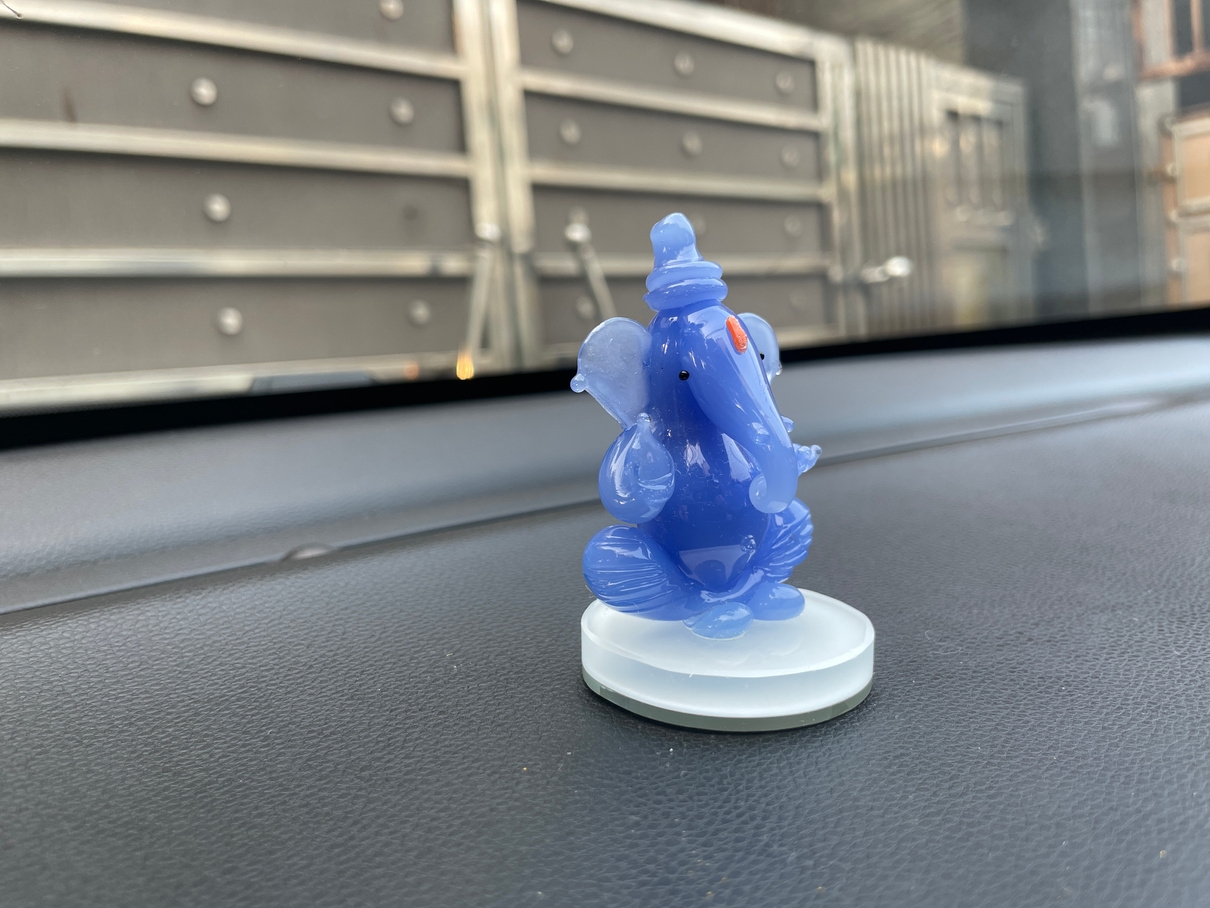 Blue Lord Ganesha Idol