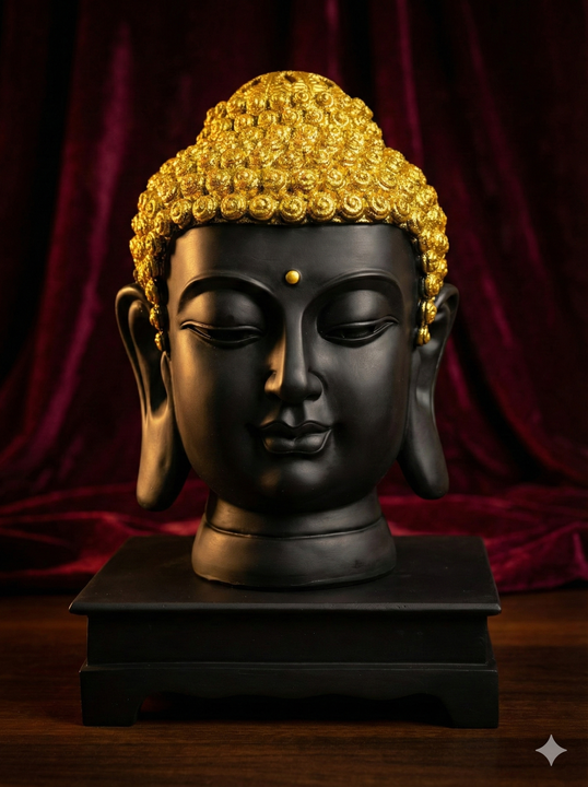 Decorative Buddha Head Statue