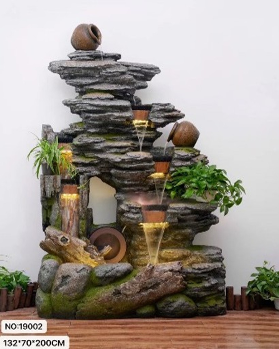 Indoor Cascade Rock Fountain