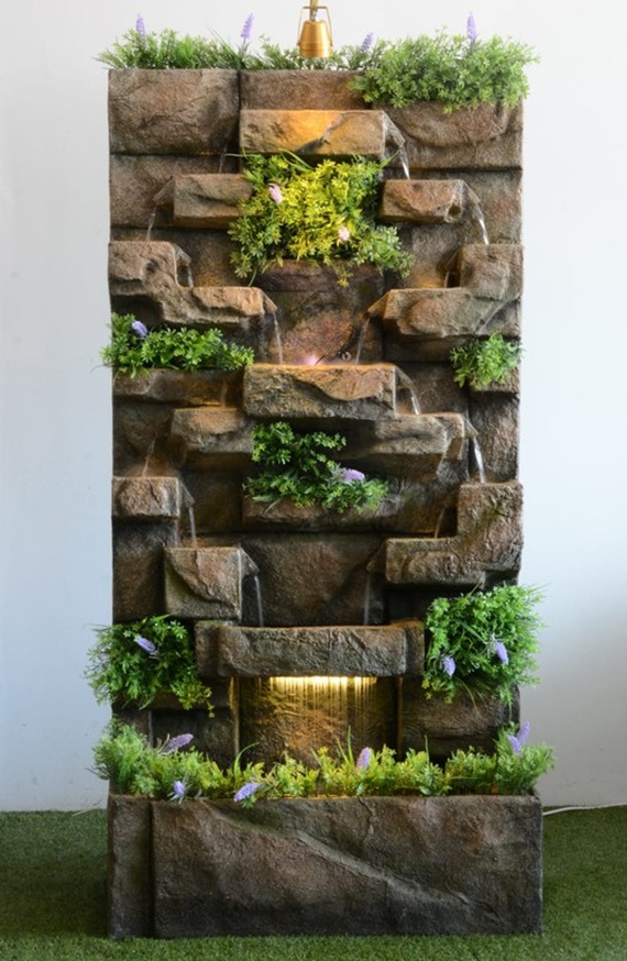 Stone Cascade Water Fountain