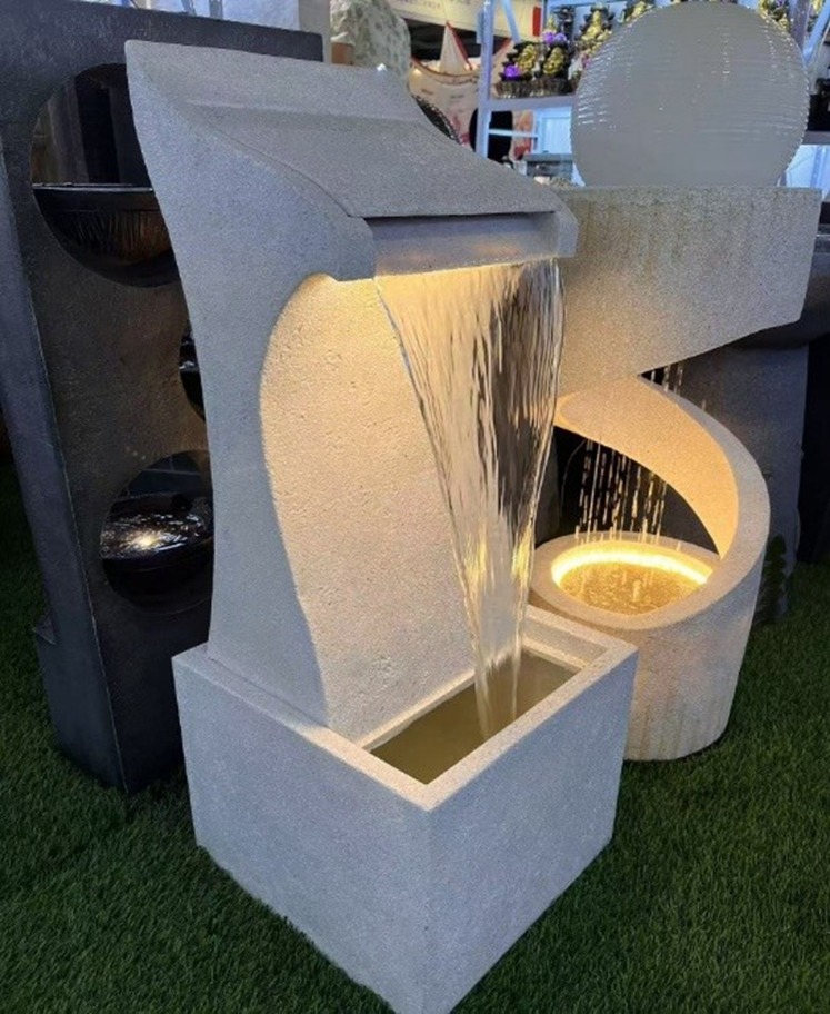 Modern LED Water Fountain