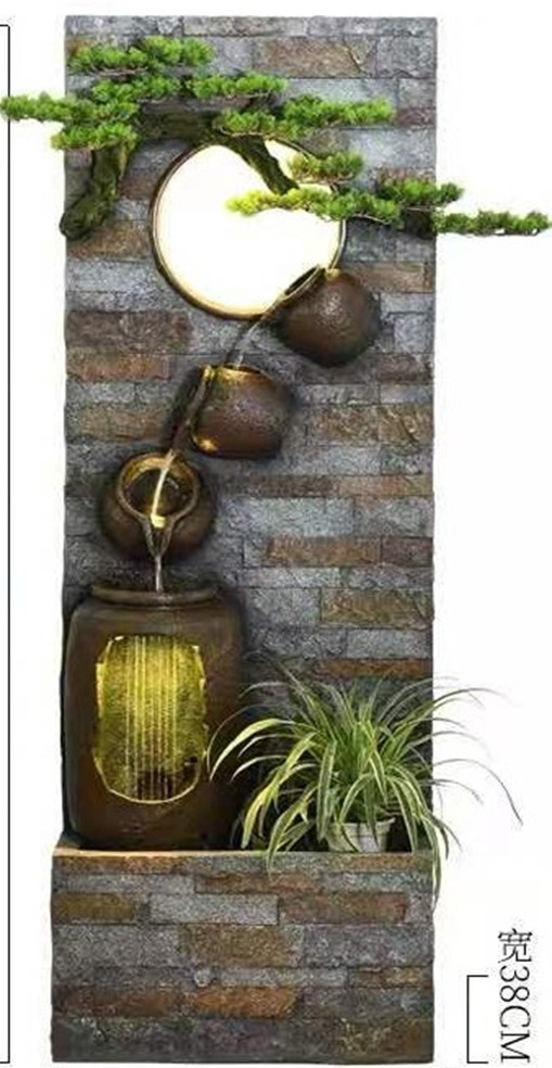 Zen Wall Water Fountain