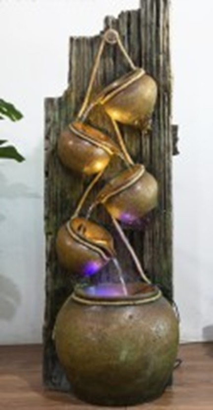 Ceramic Cascade Fountain