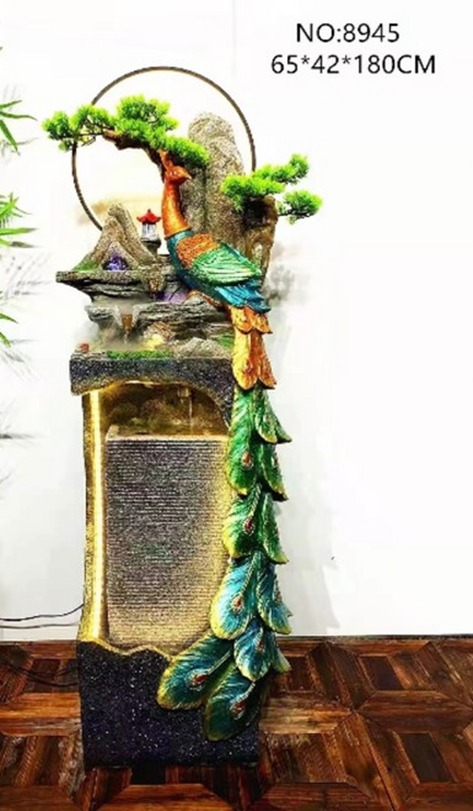Peacock Decorative Fountain