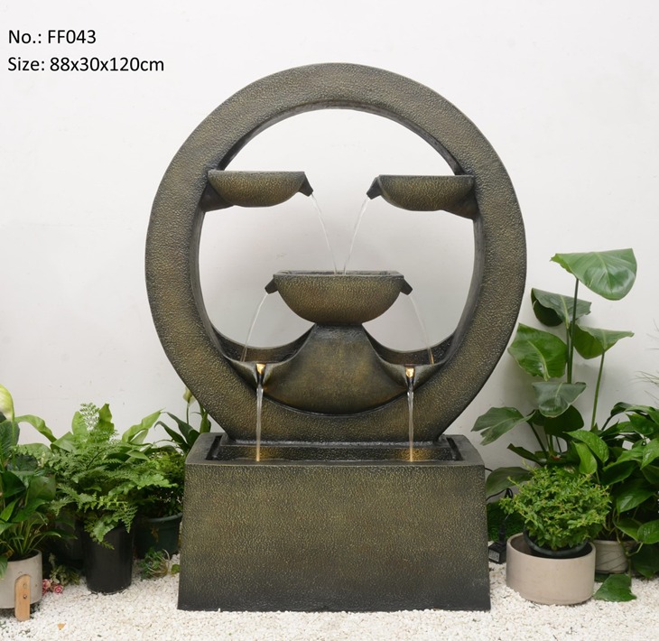 Modern Circular Water Fountain