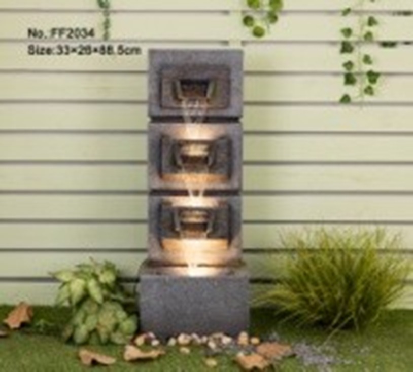 Modern Tiered Water Fountain