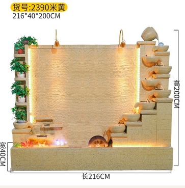 Indoor Waterfall Fountain Wall