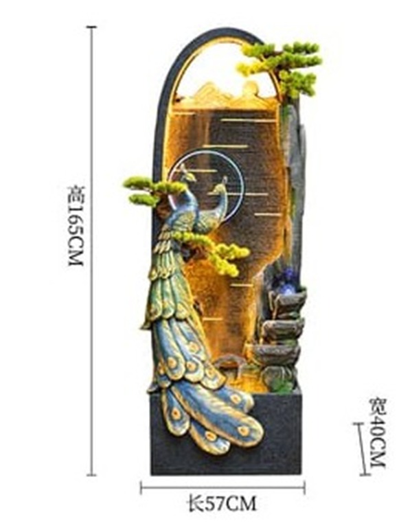 Peacock Decorative Water Fountain