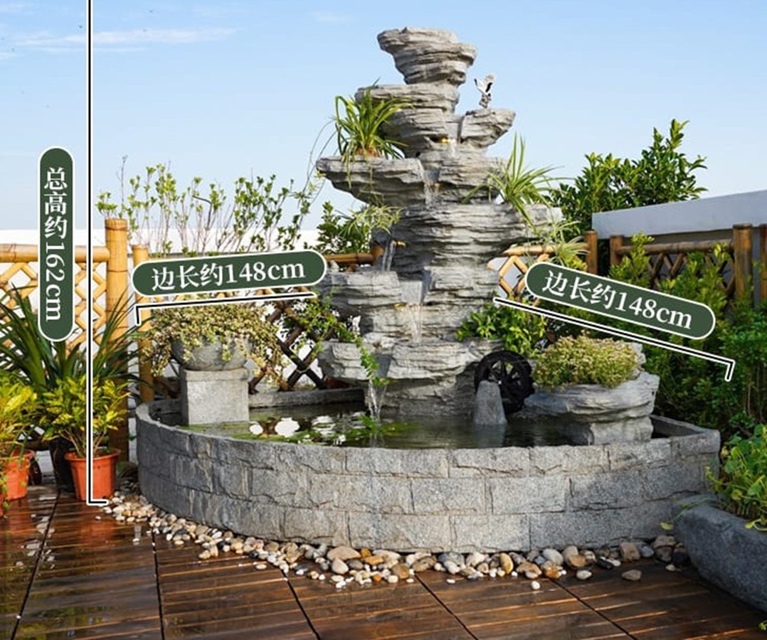 Garden Stone Water Fountain