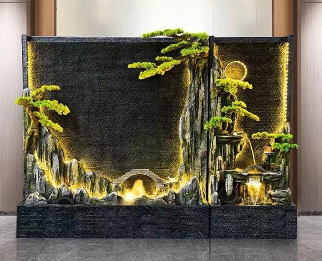 Zen LED Landscape Fountain