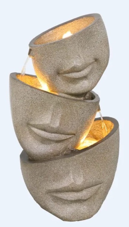 Face Design Water Fountain