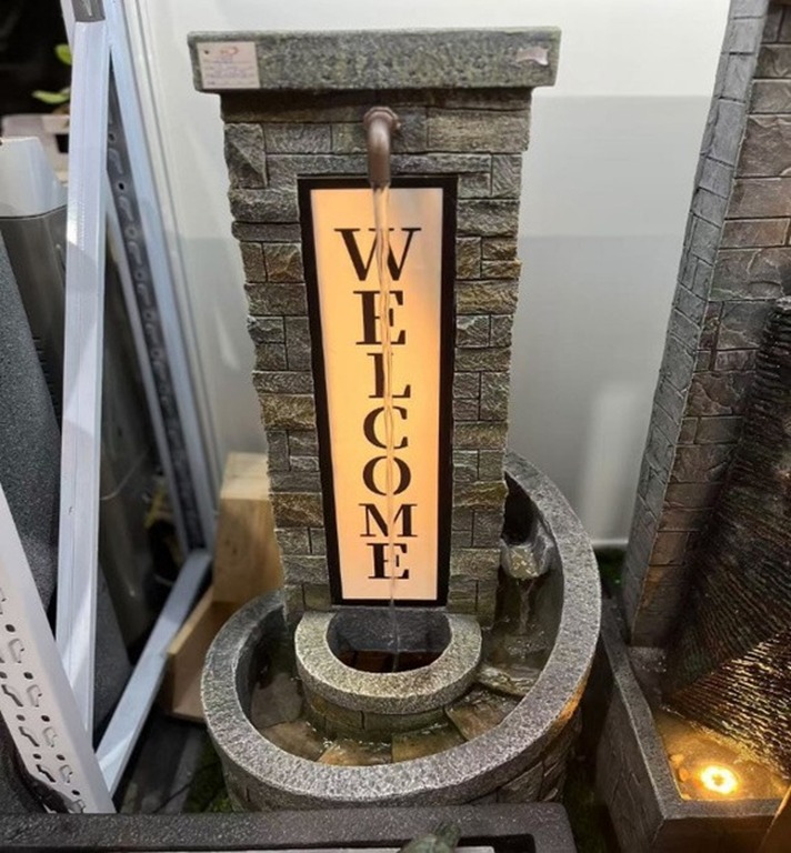 Welcome Water Fountain