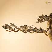 Brass Bonsai Sculpture