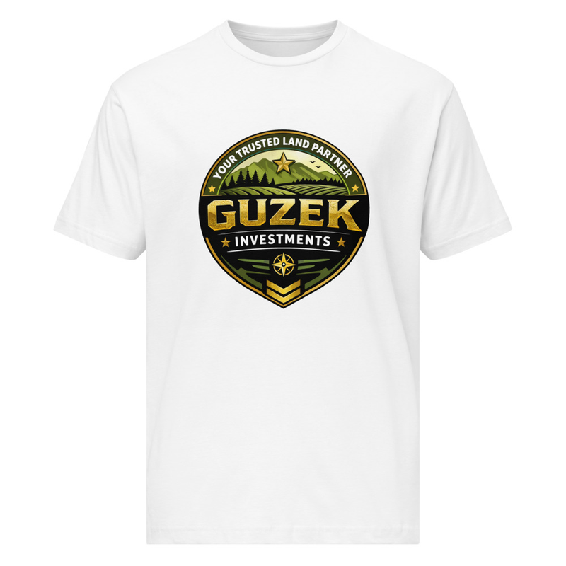 Guzek Investments – Support Our Mission Quality Jersey Tee