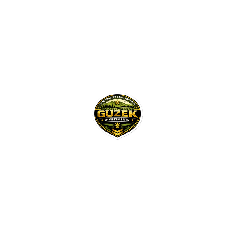 Guzek Investments – Support Our Mission Bubble-Free Sticker