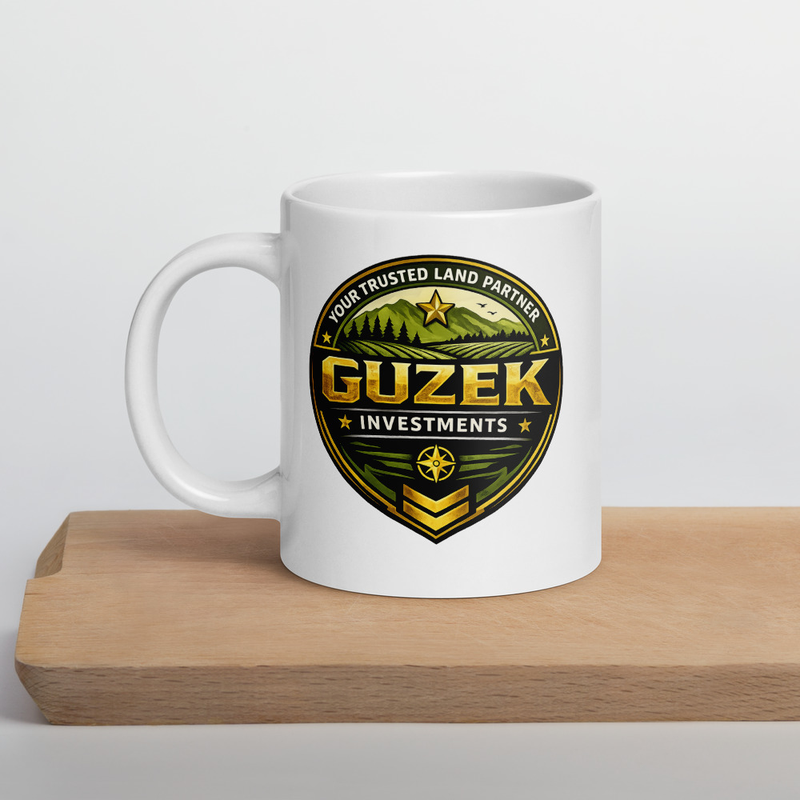 Support Our Mission White Glossy Mug