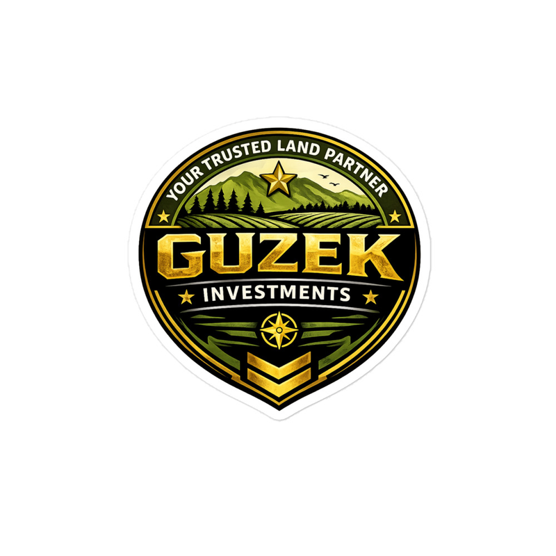 Guzek Investments – Support Our Mission Bubble-Free Sticker