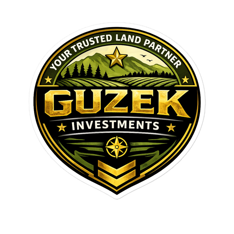 Guzek Investments – Support Our Mission Bubble-Free Sticker
