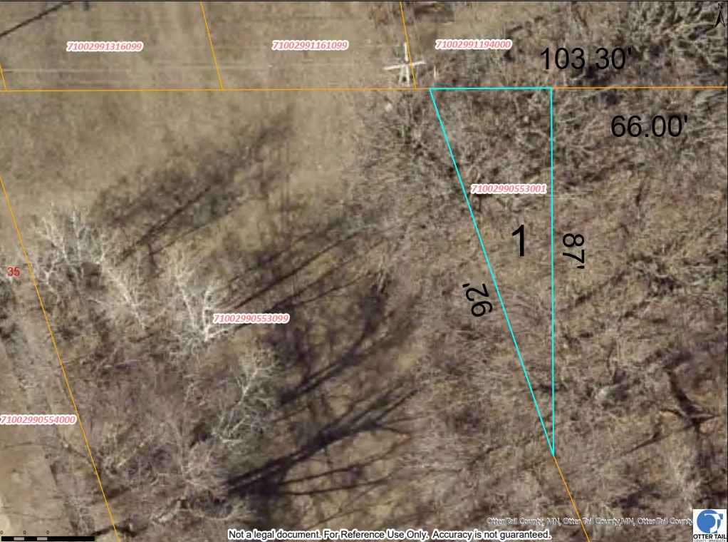 Otter Tail County, MN Property Code/APN: 71002990553001