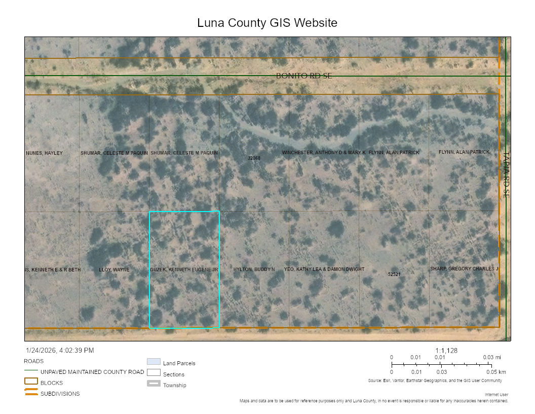 Luna County, NM Property Code/APN: 3047145382518