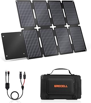 Panel solar plegable GRECELL de 80 W