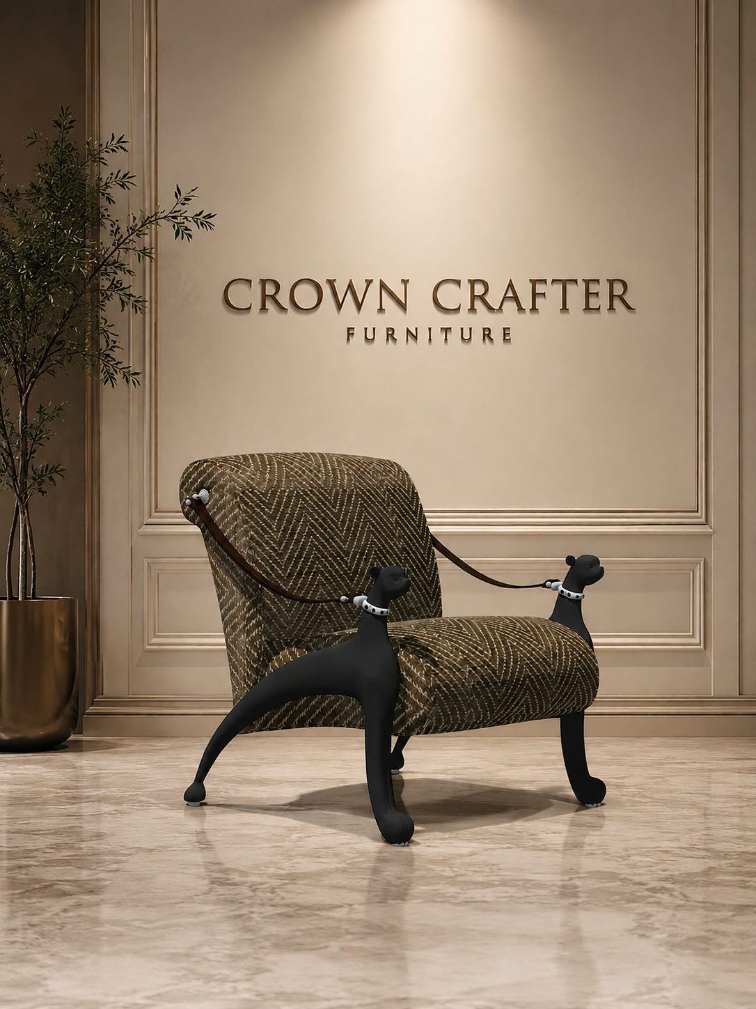 Royal Panther Accent Lounge Chair