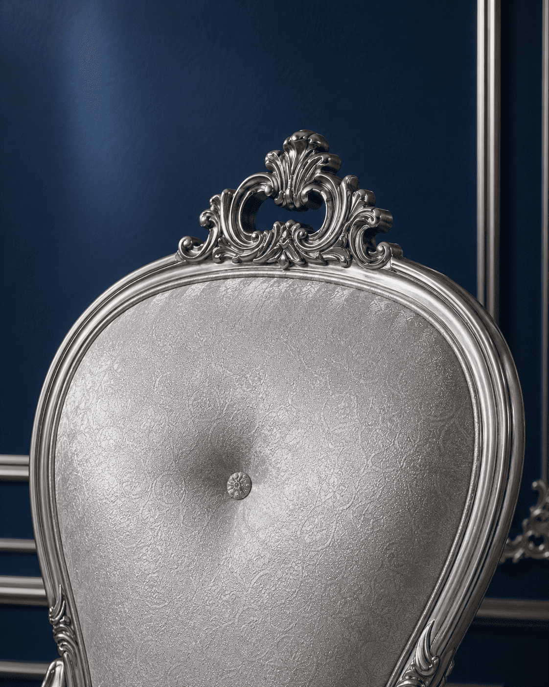Royal Silver Crest Accent Chair