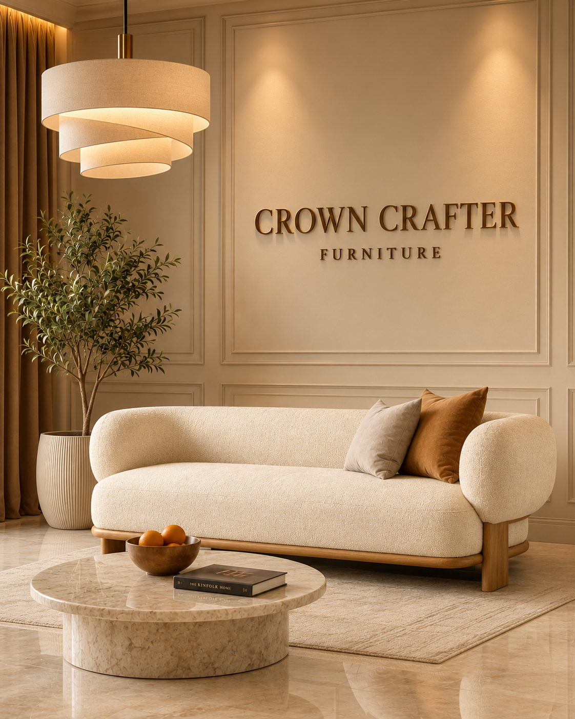  Modern Curved Sofa